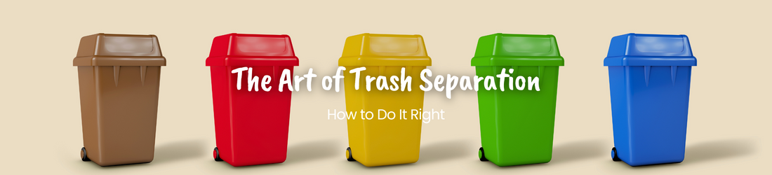 The Art of Trash Separation: How to Do It Right