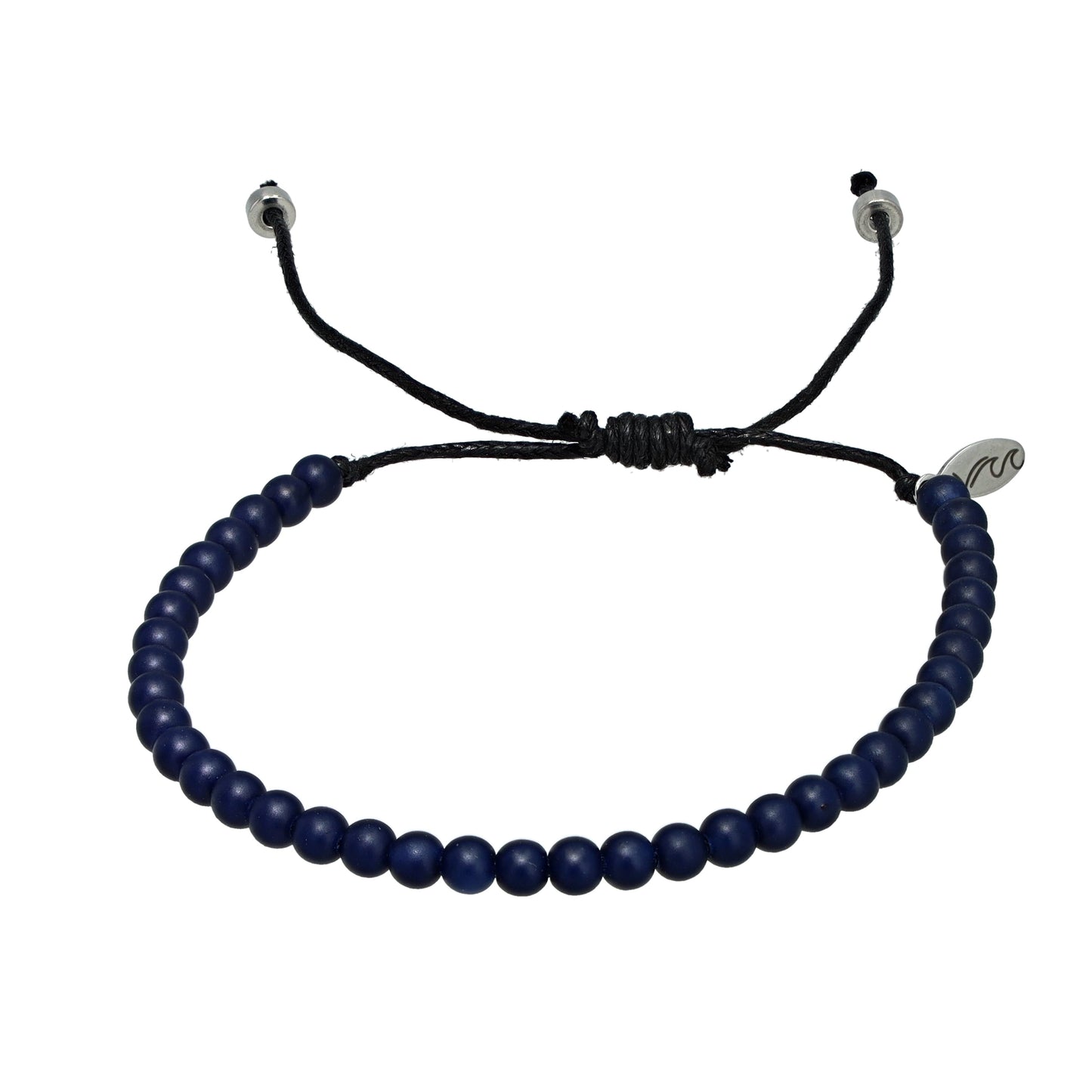 Dark Blue Beaded Bracelet